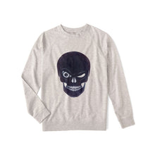 WINKING SKULL FLEECE SWEATSHIRT