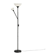 IKEA FLOOR UPLIGHT/READING LAMP, 69", BLACK "NOT 701.451.32"