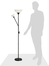 IKEA FLOOR UPLIGHT/READING LAMP, 69", BLACK "NOT 701.451.32"