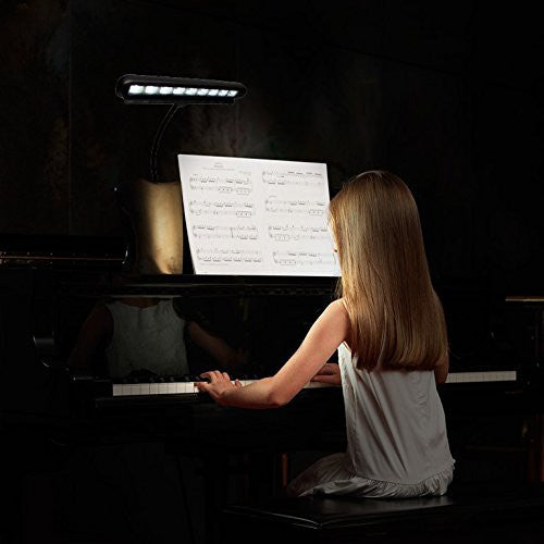 Lampada Da Leggio Con Luce LED USB - 9 LED Regolabili, Per Musica, Lettura E Lavoro - Foto 4