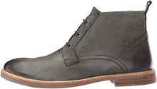 BEN SHERMAN MEN'S LUKE DISTRESSED CHUKKA BOOT, BLACK, 7 M US