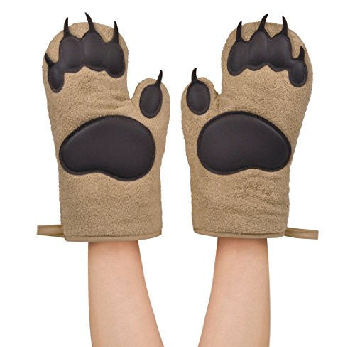 Fred & Friends Bear Hands Oven Mitts - Thumbnail 3