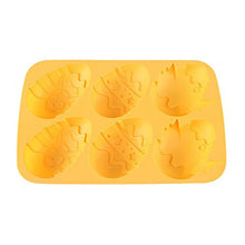 Yunko Easter Egg Bunny Chicks Silicone Cake Baking Mold Cake Pan Muffin Cups Handmade Soap Moulds DIY Tool