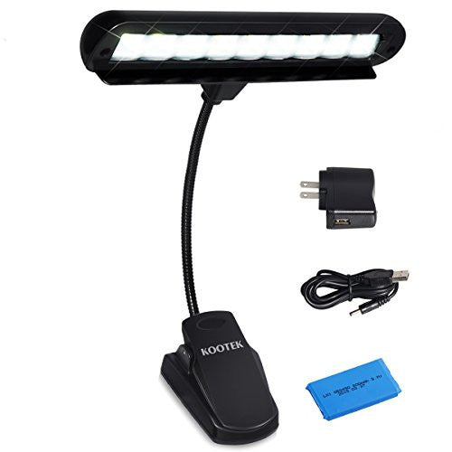 Lampada Da Leggio Con Luce LED USB - 9 LED Regolabili, Per Musica, Lettura E Lavoro - Foto 8