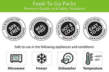 FRESHWARE 15-PACK 3 COMPARTMENT BENTO LUNCH BOXES WITH LIDS - STACKABLE, REUSABLE, MICROWAVE, DISHWASHER & FREEZER SAFE - MEAL PREP, PORTION CONTROL, 21 DAY FIX & FOOD STORAGE CONTAINERS (32OZ)