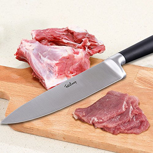 8 Inch Chef's Knife Stainless Steel Blade Kitchen Knife Meat Slicing ABS  Handle