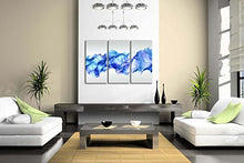 ARTISTIC ABSTRACT BLUE LIKE WAVE WALL ART PAINTING PICTURES PRINT ON CANVAS ABSTRACT THE PICTURE FOR HOME MODERN DECORATION