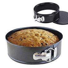 iPstyle Non Stick Round Springform Cake Pan 7 Inch Springform Pan Cheesecake Pan Leakproof Cake Pan Bakeware Loose Base Cake Baking Tin Interlocking Bakeware (Round - 7" 18CM)