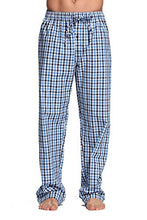 CYZ MEN'S 100% COTTON POPLIN PAJAMA LOUNGE SLEEP PANT-F1709-L