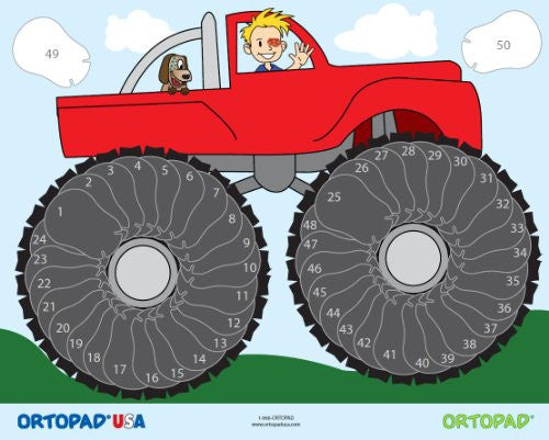 ORTOPAD BOYS EYE PATCHING REWARD POSTERS: 1 PIRATE SHIP POSTER, 1 MONS ...