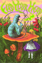 ALICE IN WONDERLAND - FEED YOUR HEAD 24X36 POSTER DISNEY ART PRINT SMOKE